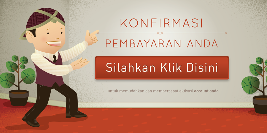 Konfirmasi 
pembayaran